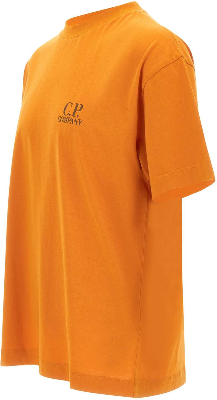 CP Company T-Shirts And Polos Orange Oranje