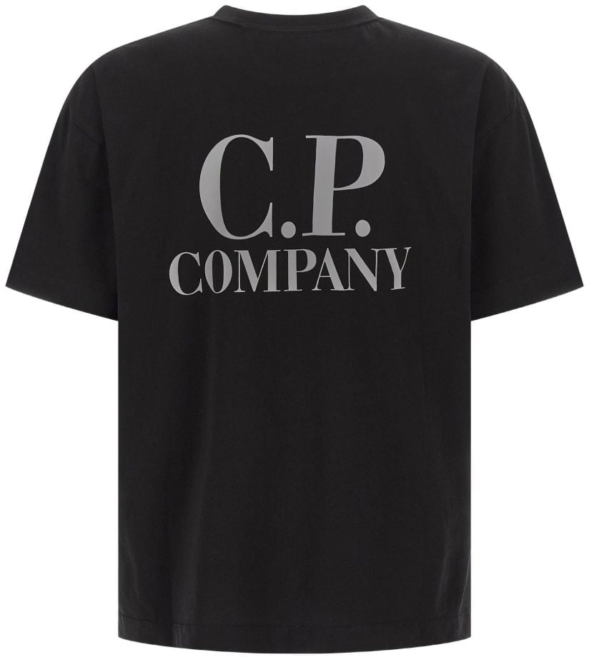 CP Company T-Shirts And Polos Black Zwart