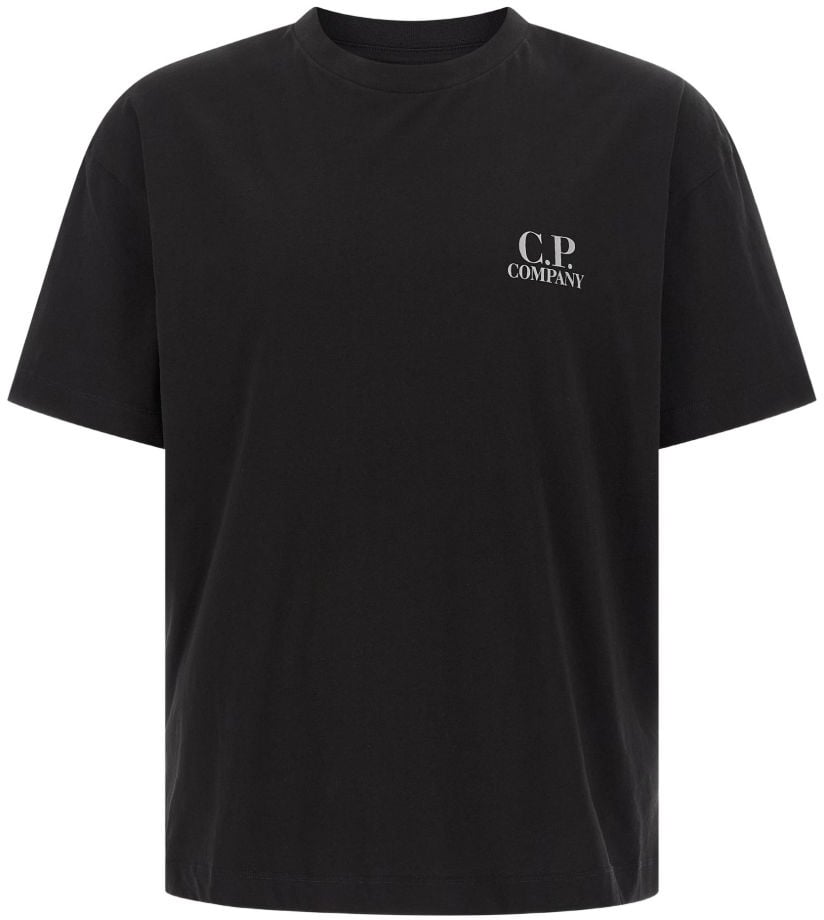 CP Company T-Shirts And Polos Black Zwart