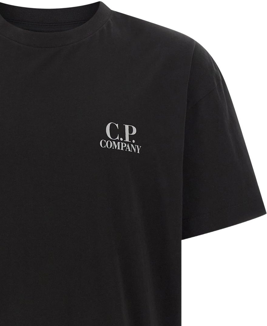 CP Company T-Shirts And Polos Black Zwart