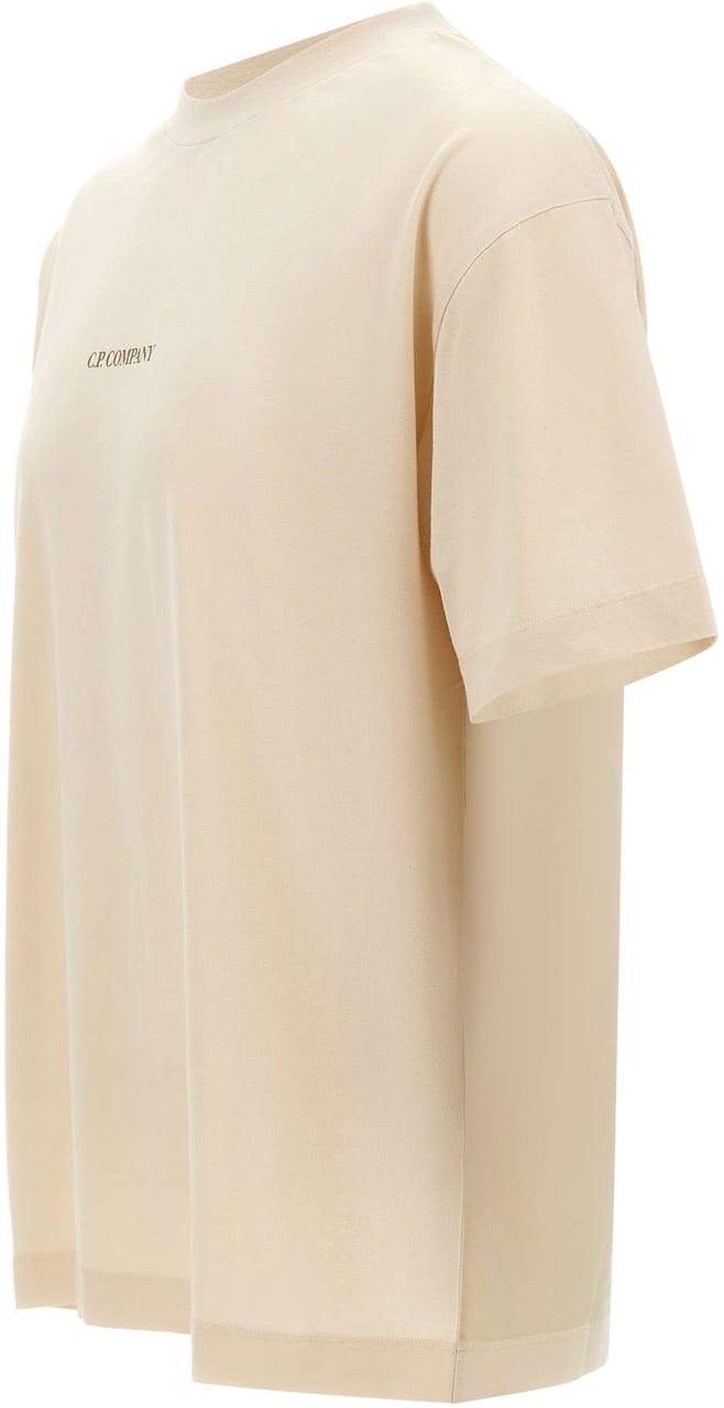CP Company T-Shirts And Polos Beige Beige