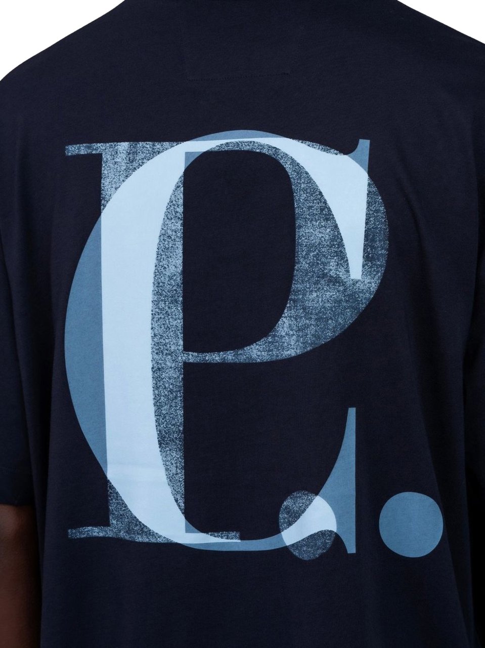 CP Company T-Shirts And Polos Blue Blauw