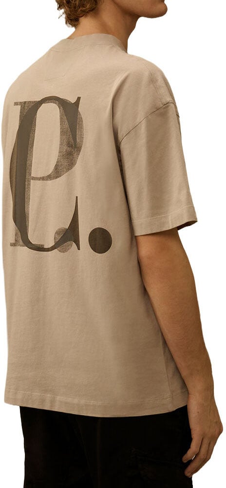 CP Company T-Shirts And Polos Dove Beige