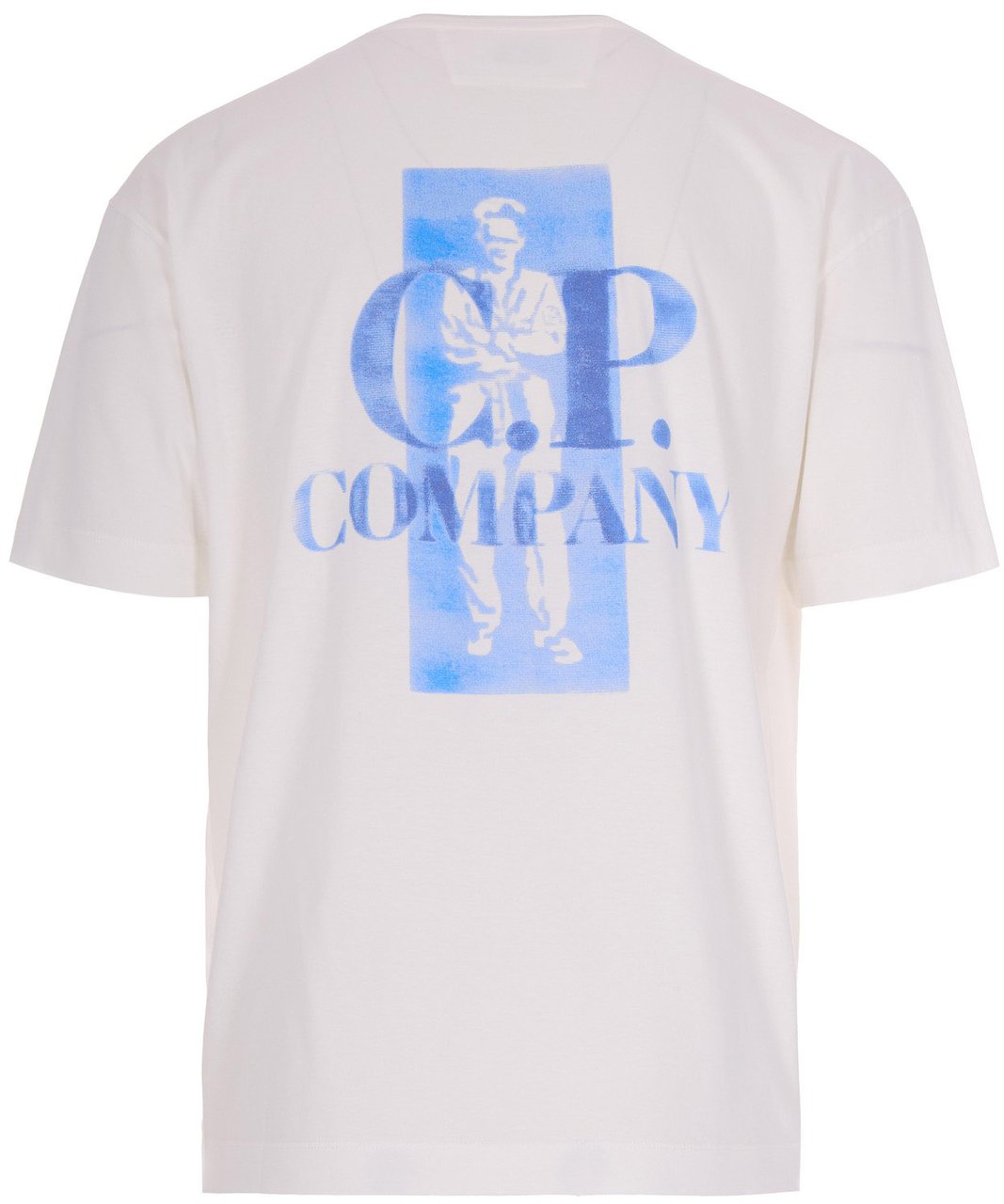 CP Company T-Shirts And Polos Gauze White Wit