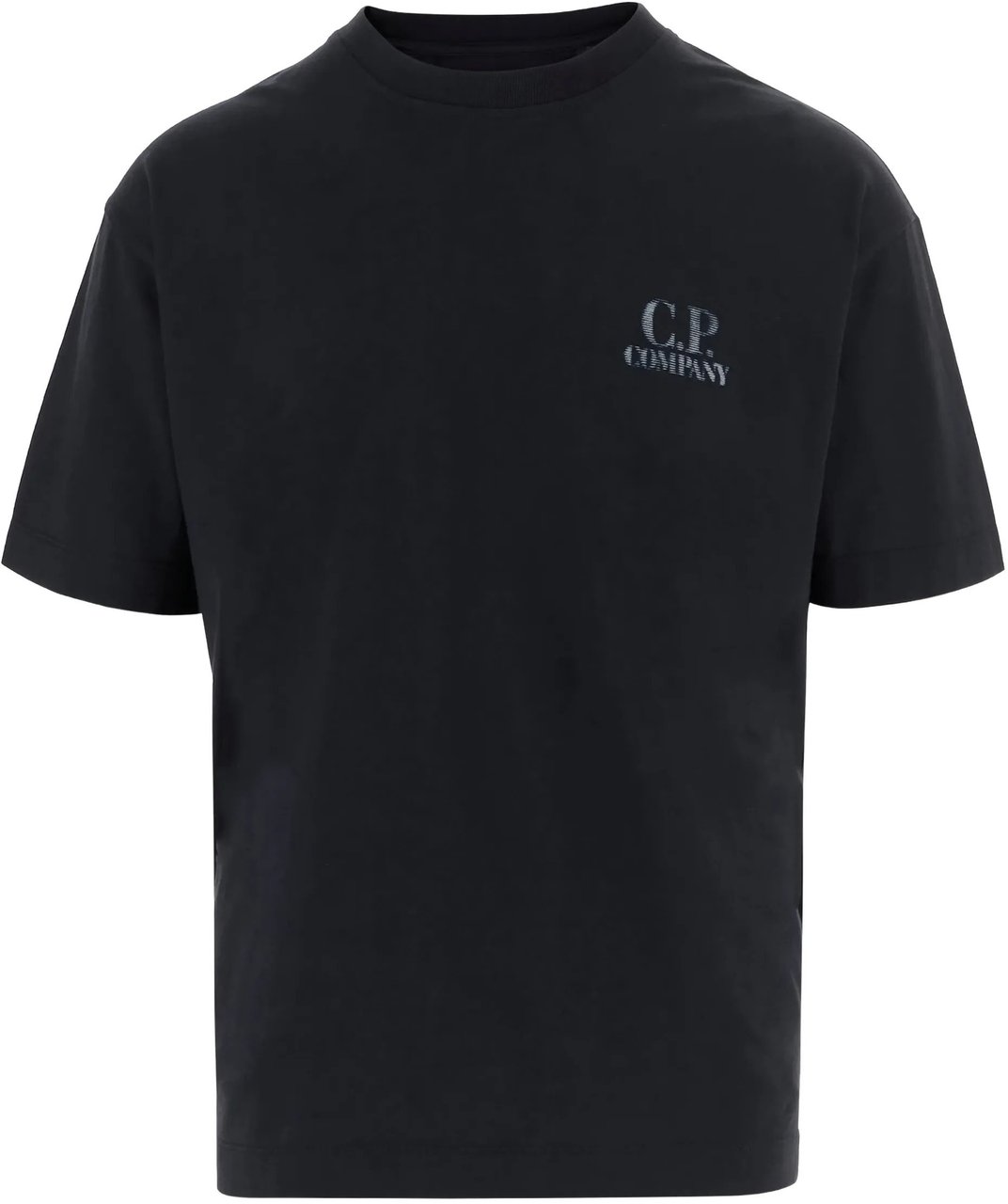 CP Company T-Shirts And Polos Total Eclipse Zwart