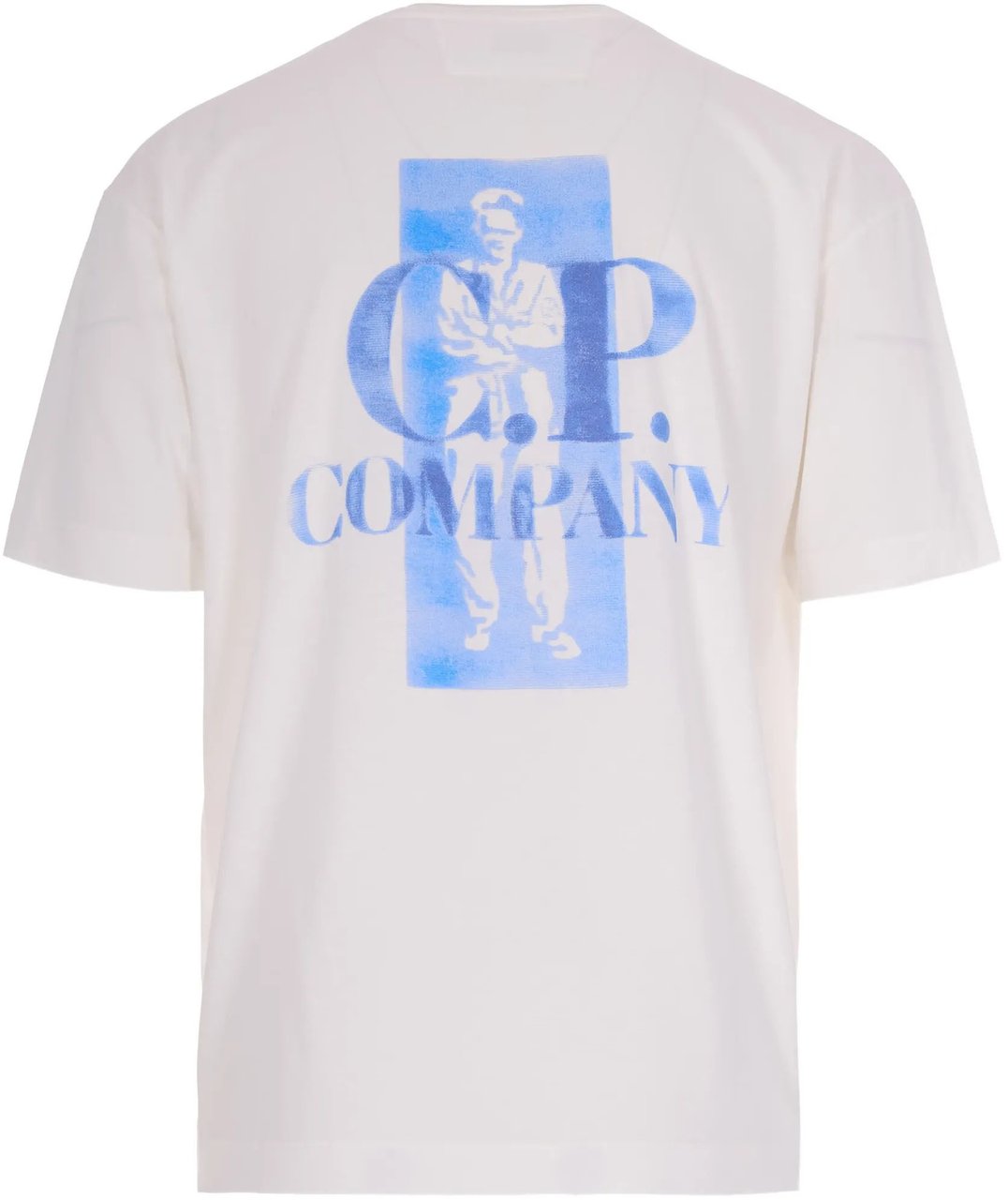 CP Company T-Shirts And Polos Gauze White Wit