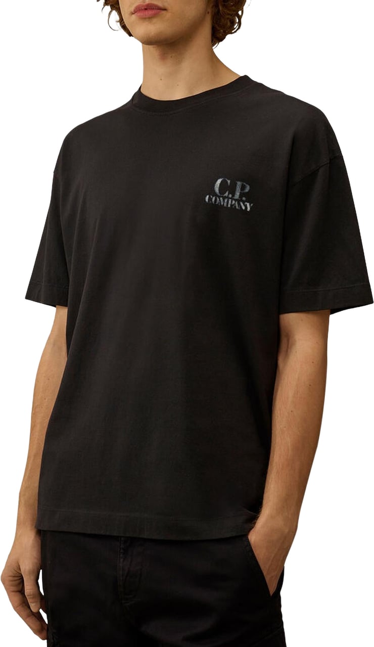 CP Company C.P.Company Heren T-Shirts - Short Sleeve Blauw