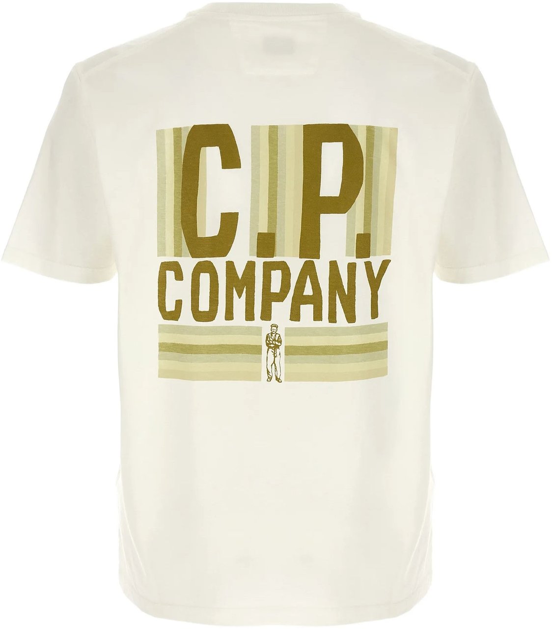 CP Company T-Shirts And Polos Gauze White Wit