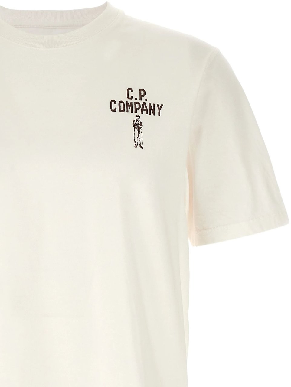 CP Company T-Shirts And Polos Gauze White Wit