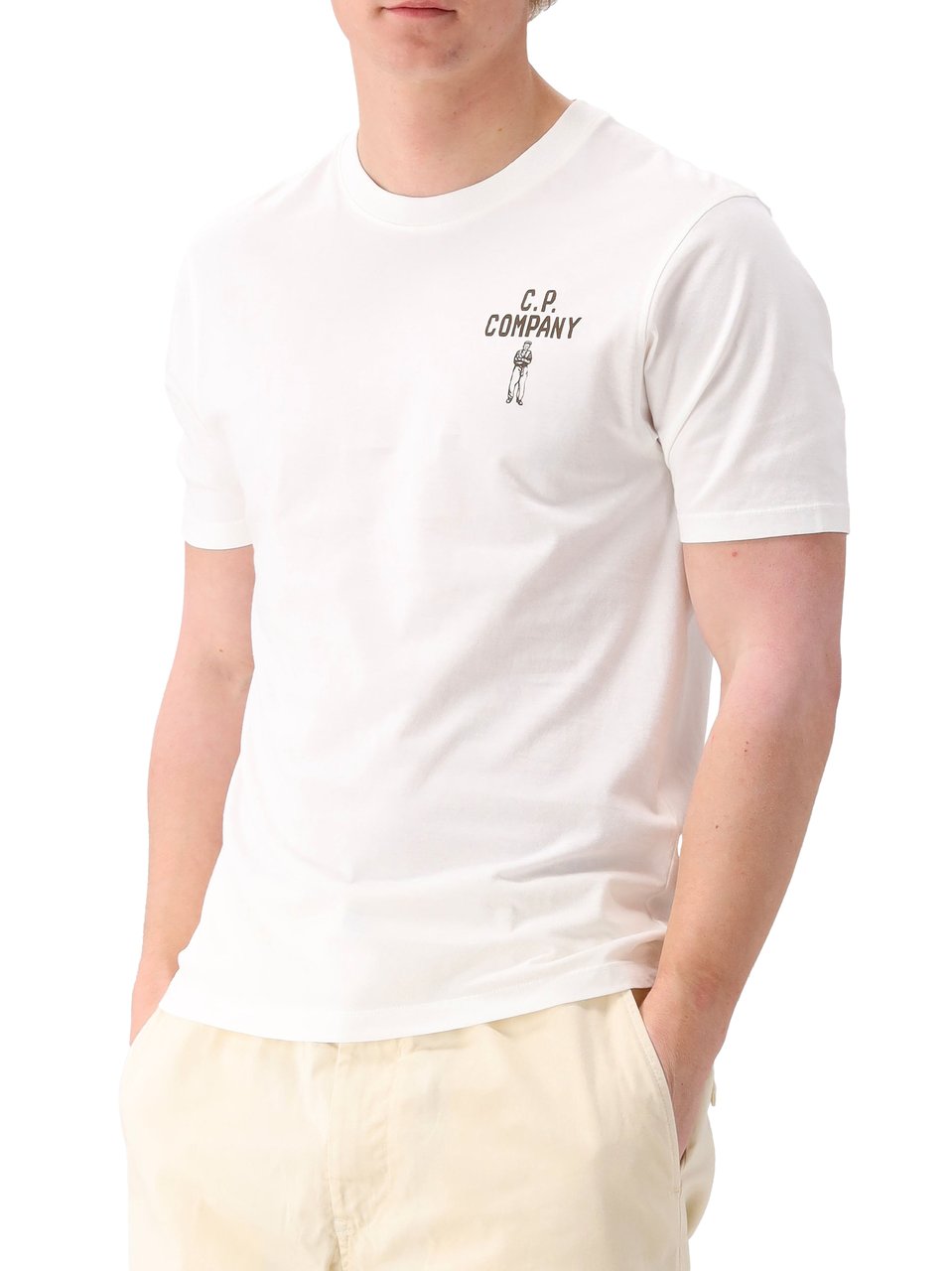 CP Company CP Company T-Shirt Wit Sailor T-Shirt Wit