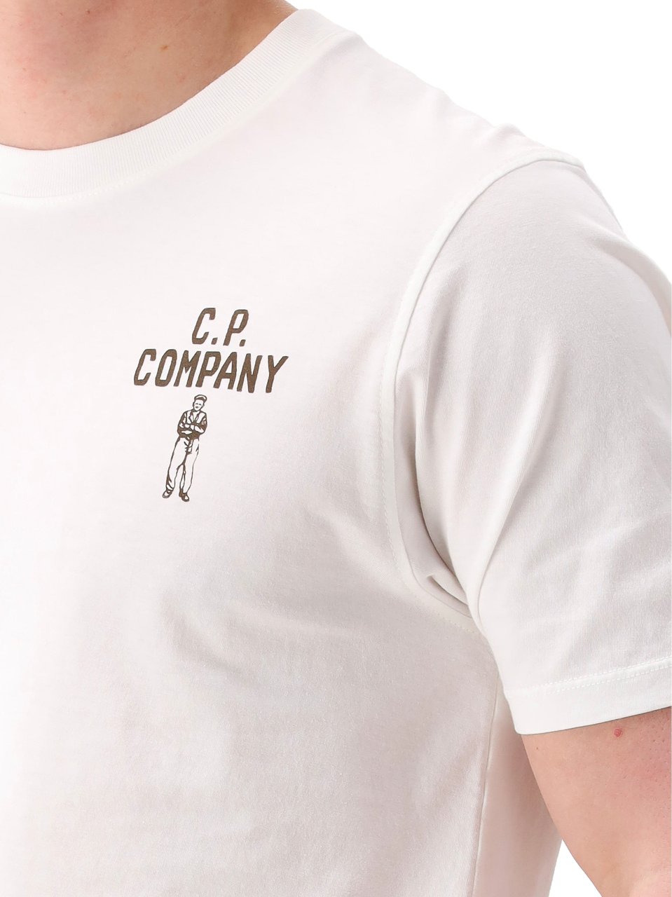 CP Company CP Company T-Shirt Wit Sailor T-Shirt Wit