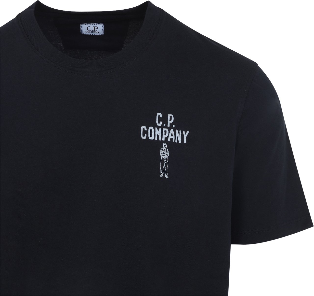 CP Company T-Shirts And Polos Total Eclipse Navy