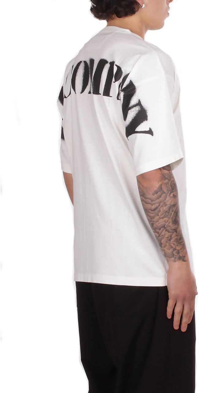 CP Company T-Shirts And Polos Gauze White Wit