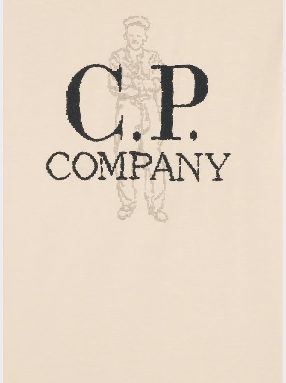 CP Company Heren T-Shirts - Short Sleeve Beige