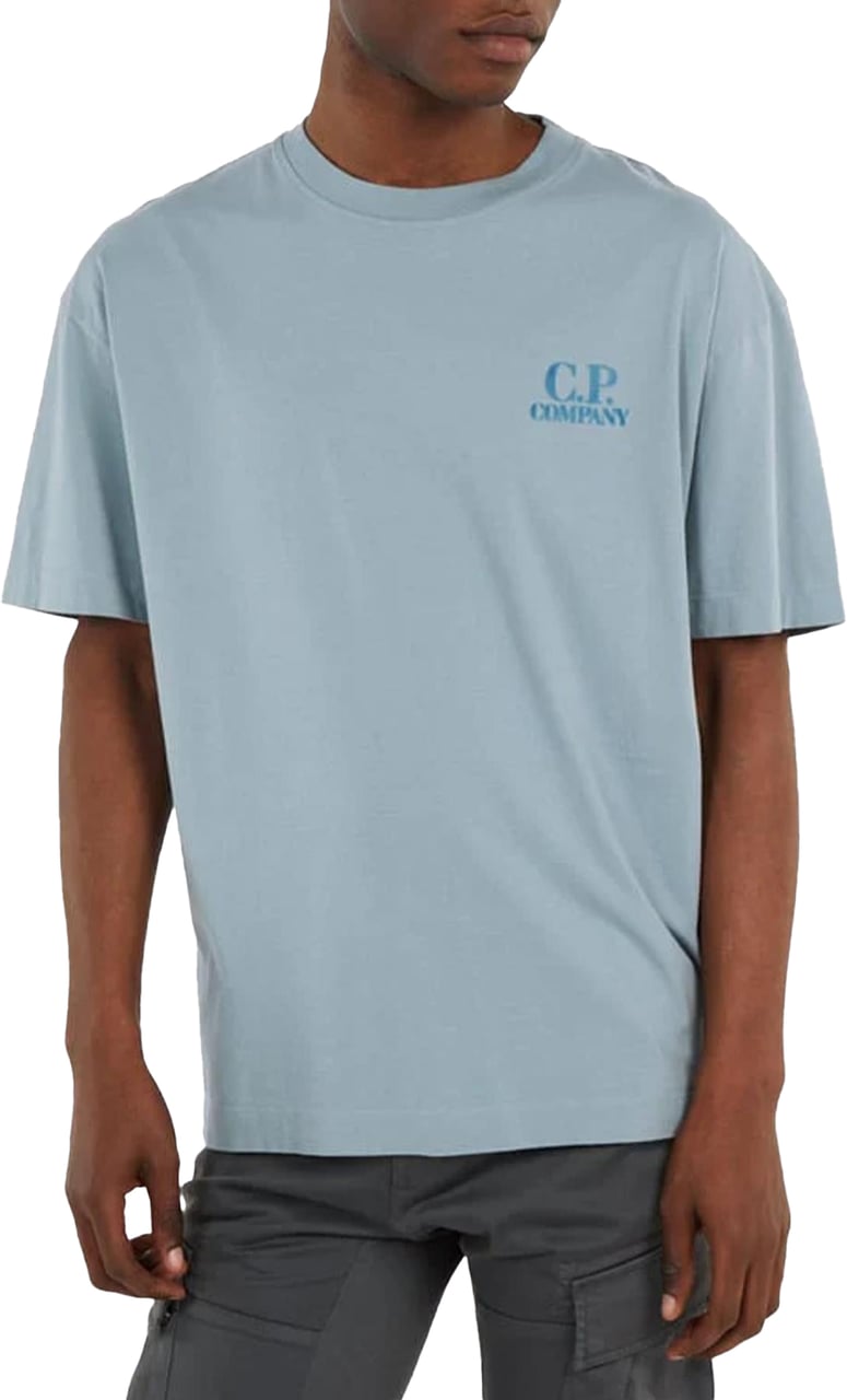 CP Company Heren T-Shirts - Short Sleeve Groen