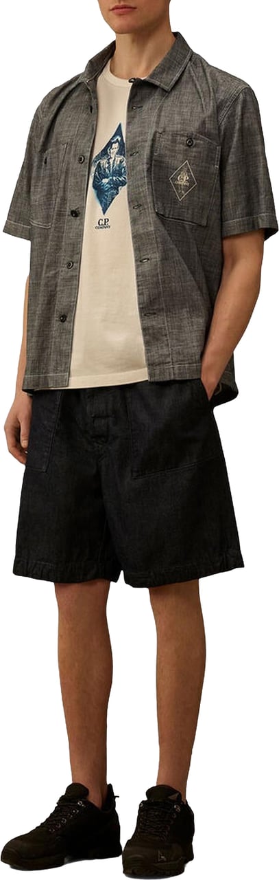 CP Company Heren T-Shirts - Short Sleeve Wit