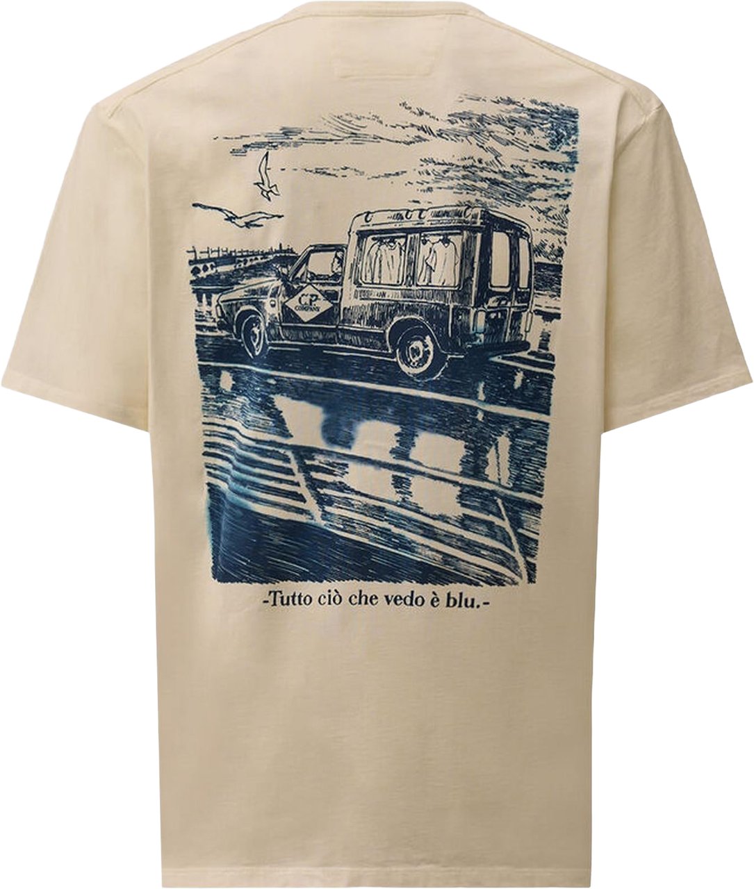 CP Company Heren T-Shirts - Short Sleeve Wit