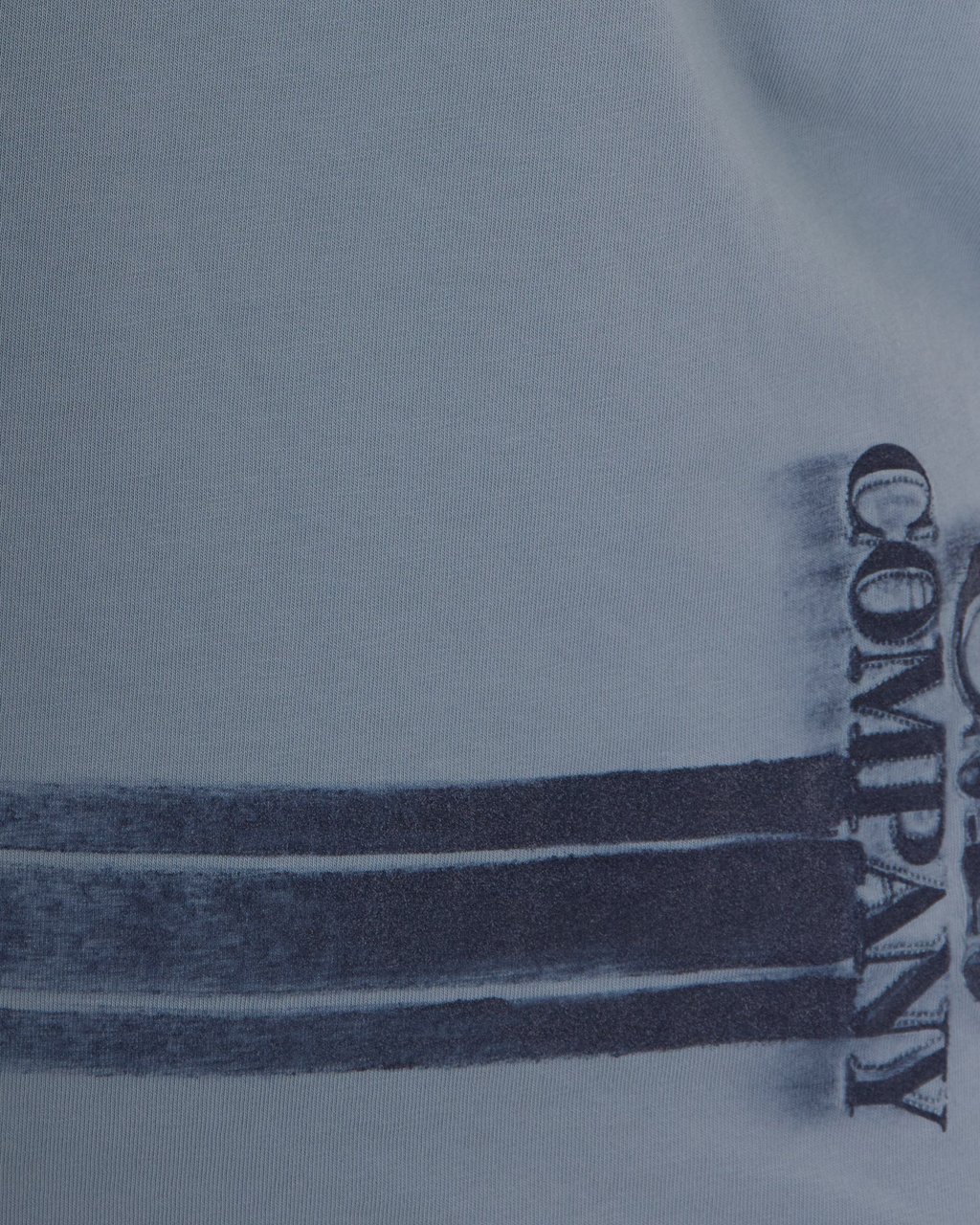 CP Company T-Shirts And Polos Silver Blue Blauw