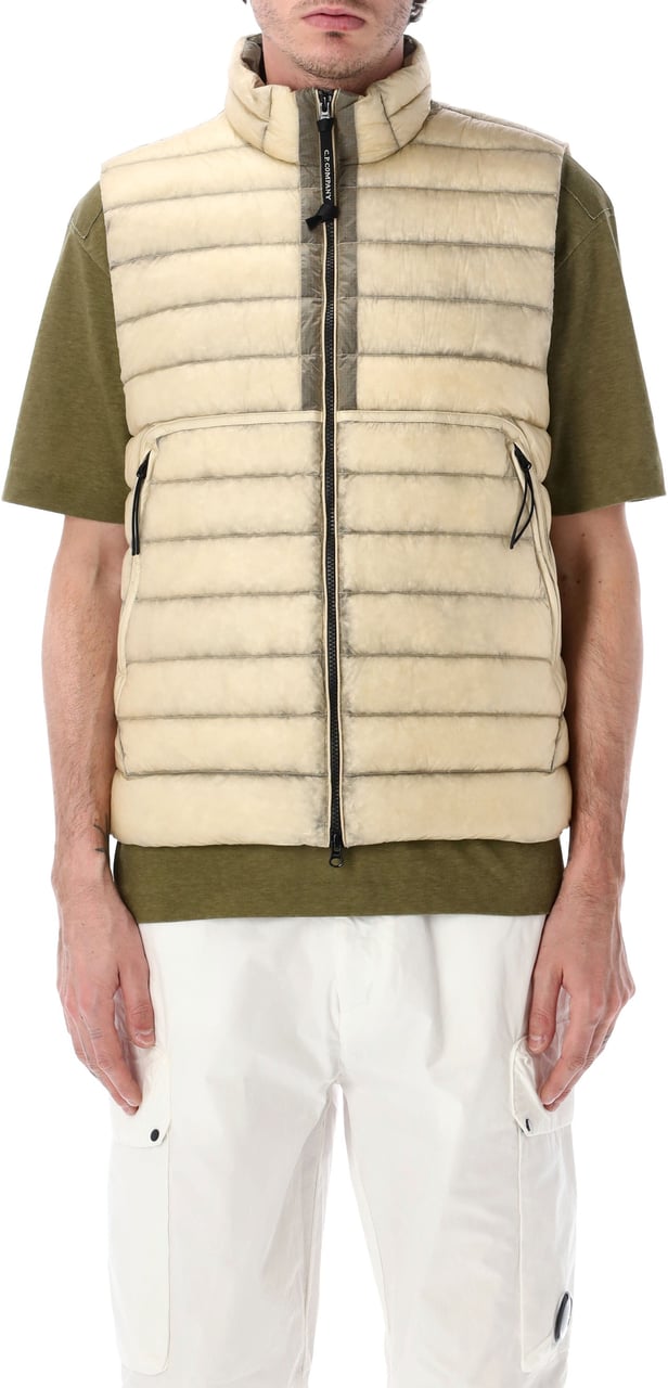 CP Company Dd Shell Vest Frozen Ecru Wit