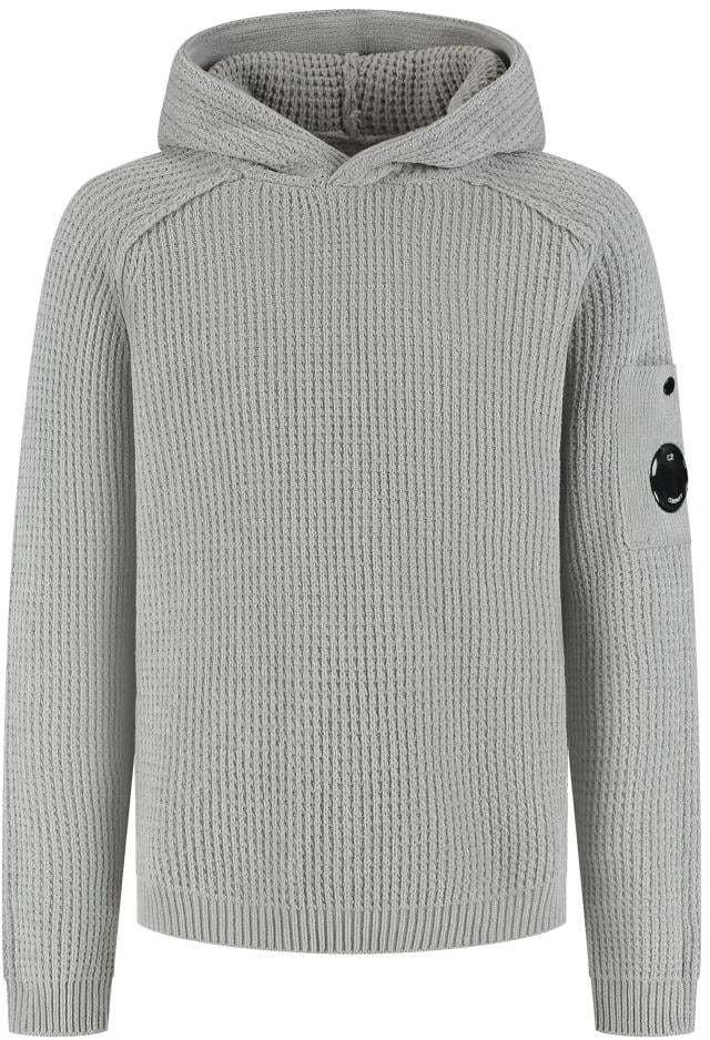 CP Company Sweater W/hood Grijs
