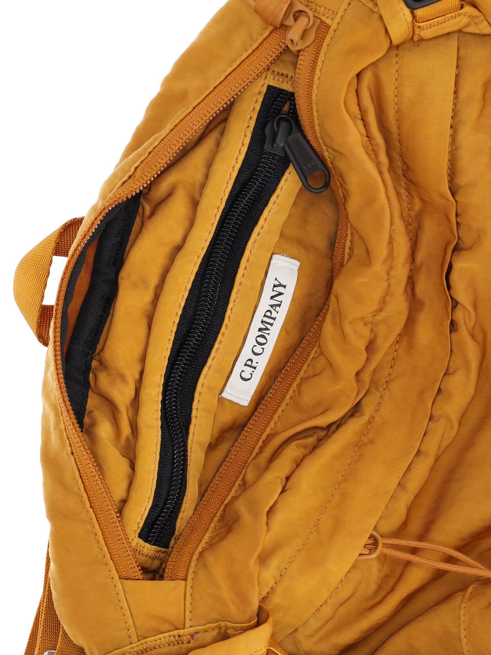 CP Company Orange Nylon B Lens Belt Bag Oranje