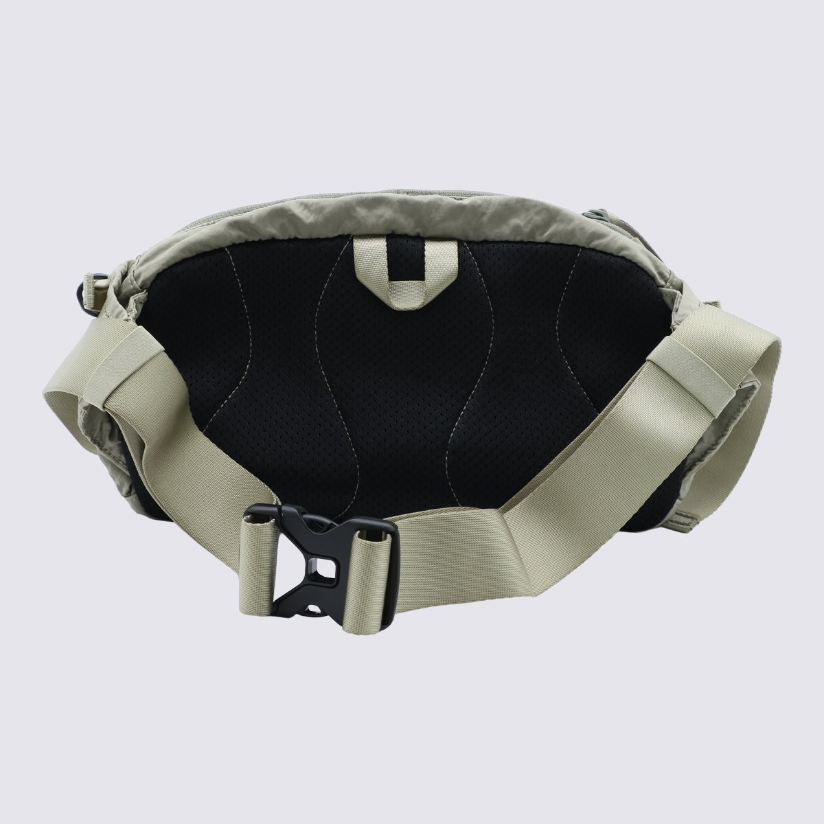CP Company Compact Utility Waist Bag with Zippered Compartments Grijs