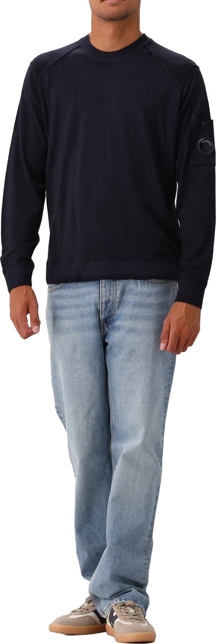 CP Company C.P. Company Gebreide Trui Blauw Blauw