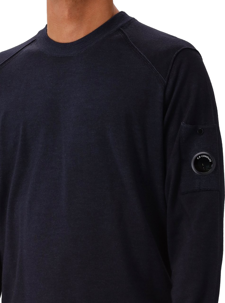 CP Company C.P. Company Gebreide Trui Blauw Blauw