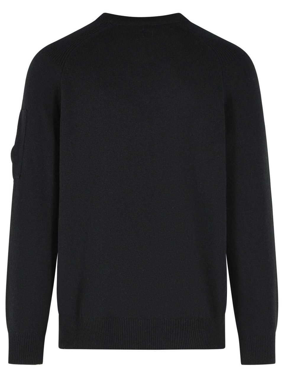 CP Company Black Wool Blend Sweater Zwart
