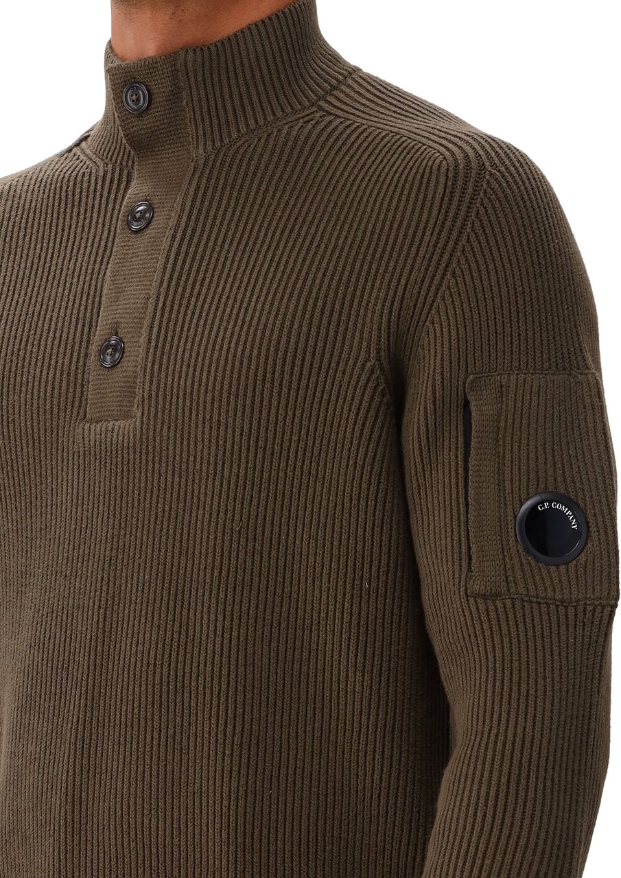 CP Company C.P. Company Gebreide Trui Groen Groen