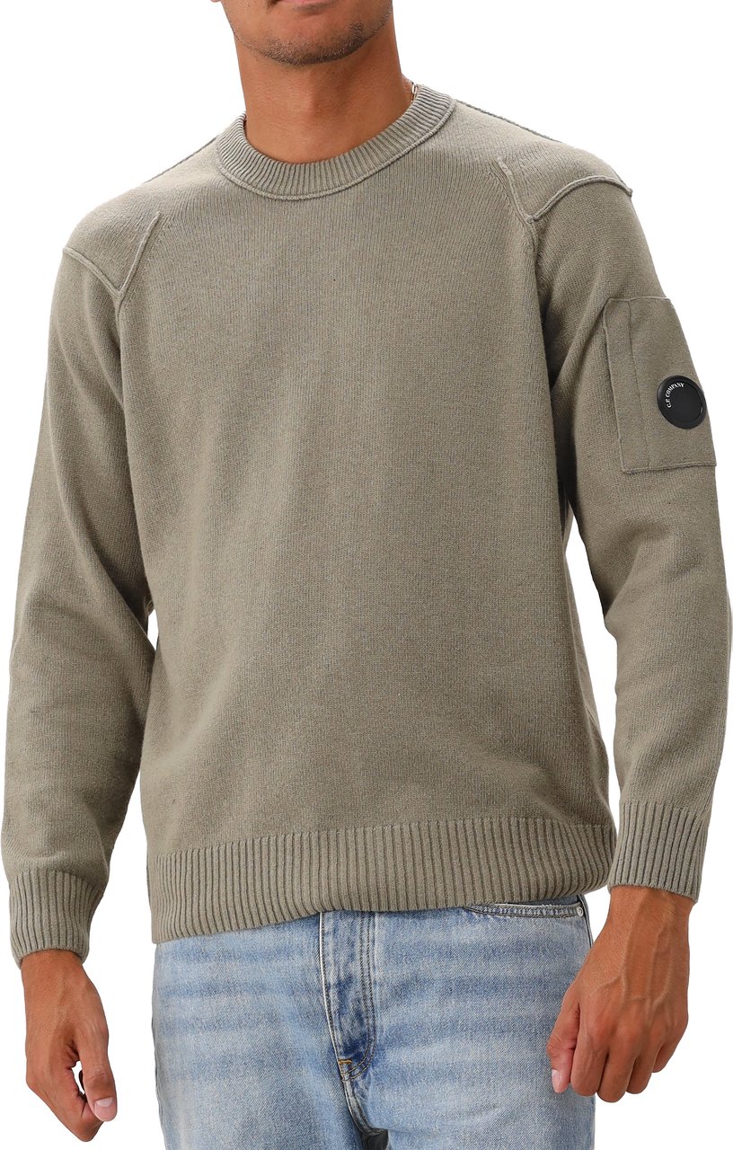 CP Company C.P. Company Gebreide Trui Groen Groen