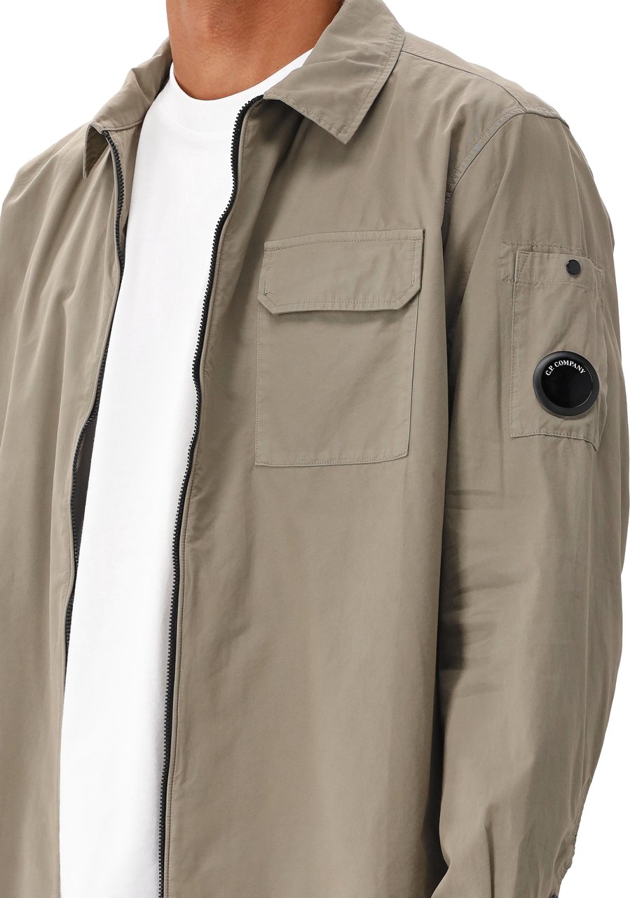 CP Company C.P. Company Overshirt Groen Fallen Rock Groen