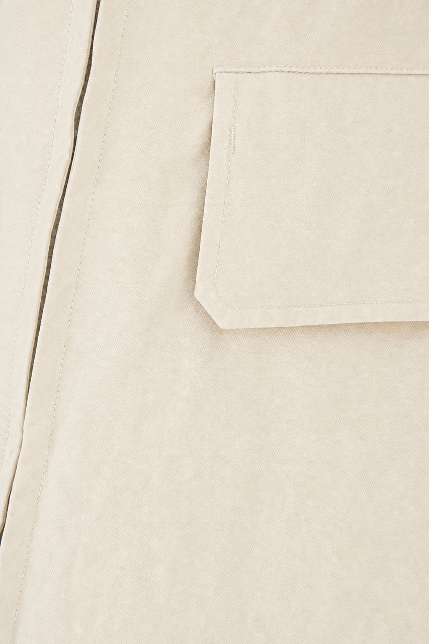 CP Company C.p. Company Chalk nylon down jacket Neutraal