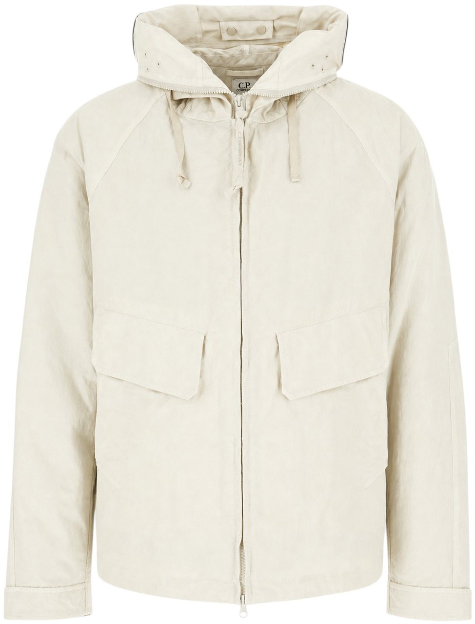 CP Company C.p. Company Chalk nylon down jacket Neutraal