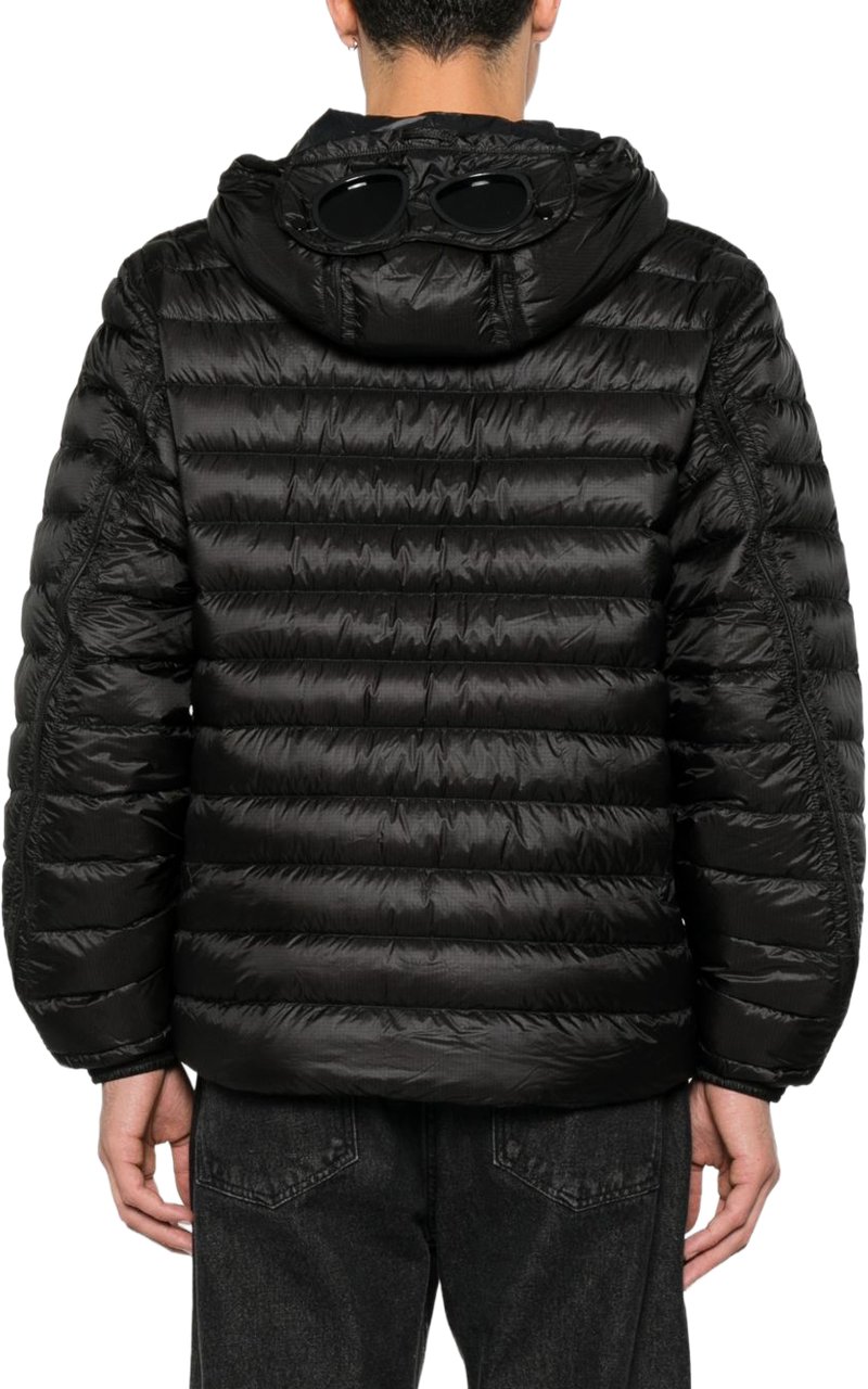 CP Company Coats Black Maroon