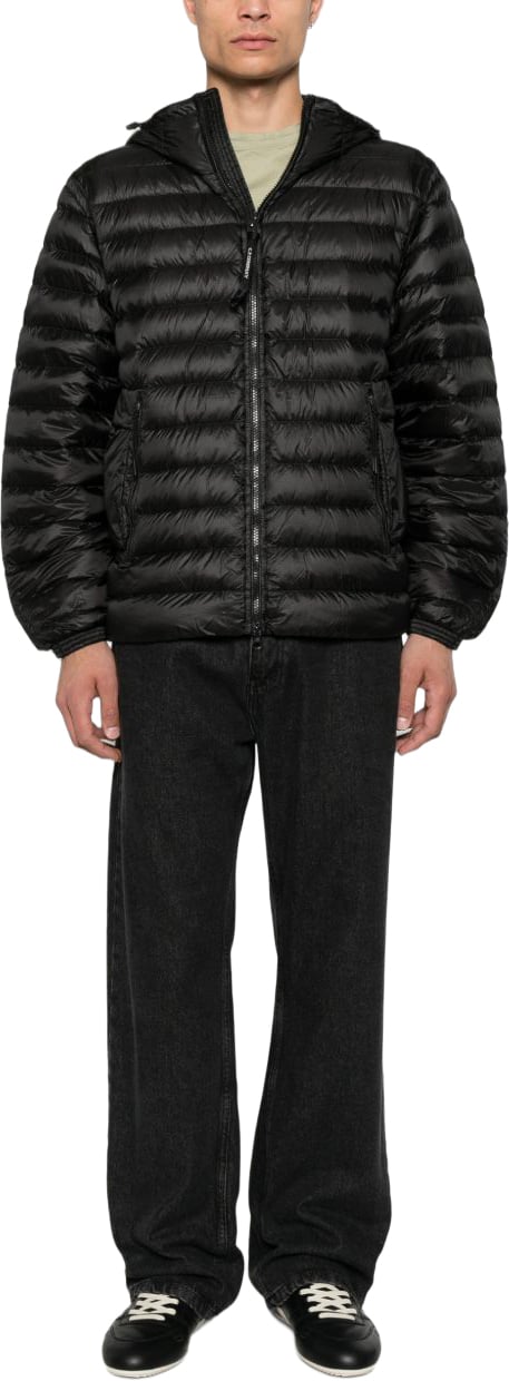 CP Company Coats Black Maroon