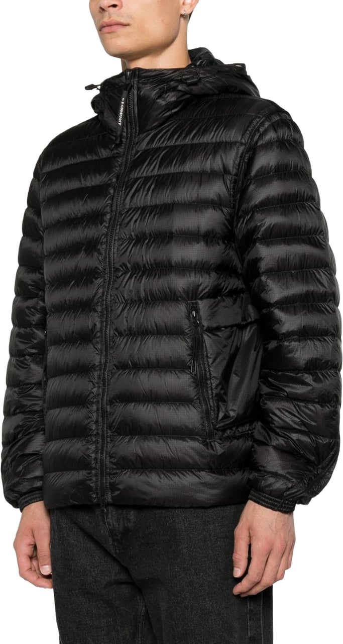 CP Company Coats Black Maroon