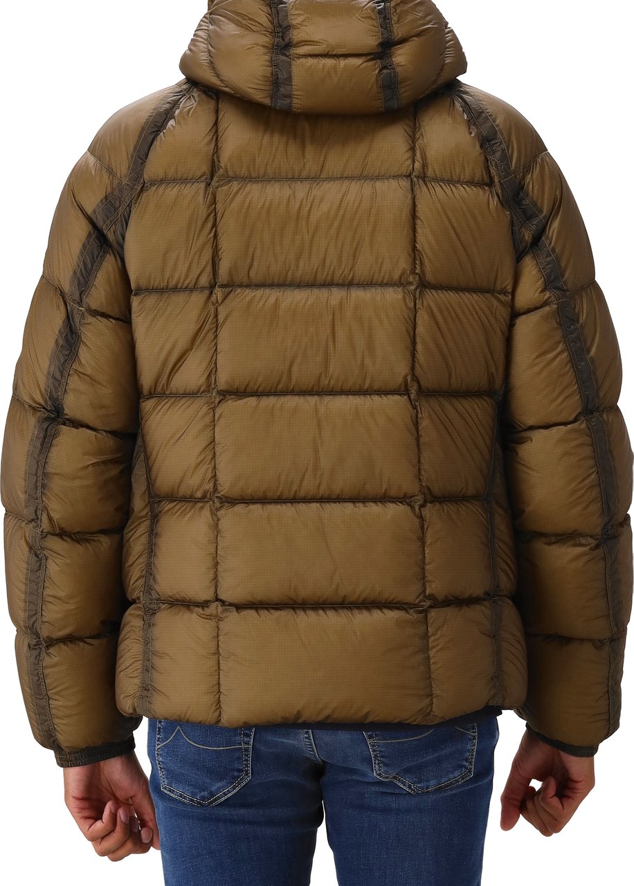 CP Company C.P. Company Jas Groen/Bruin Medium Jacket In DD-Shel Groen