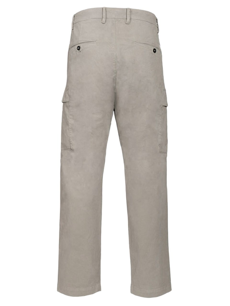 CP Company Stretch Cotton Cargo Pants With Logo Detail Grijs