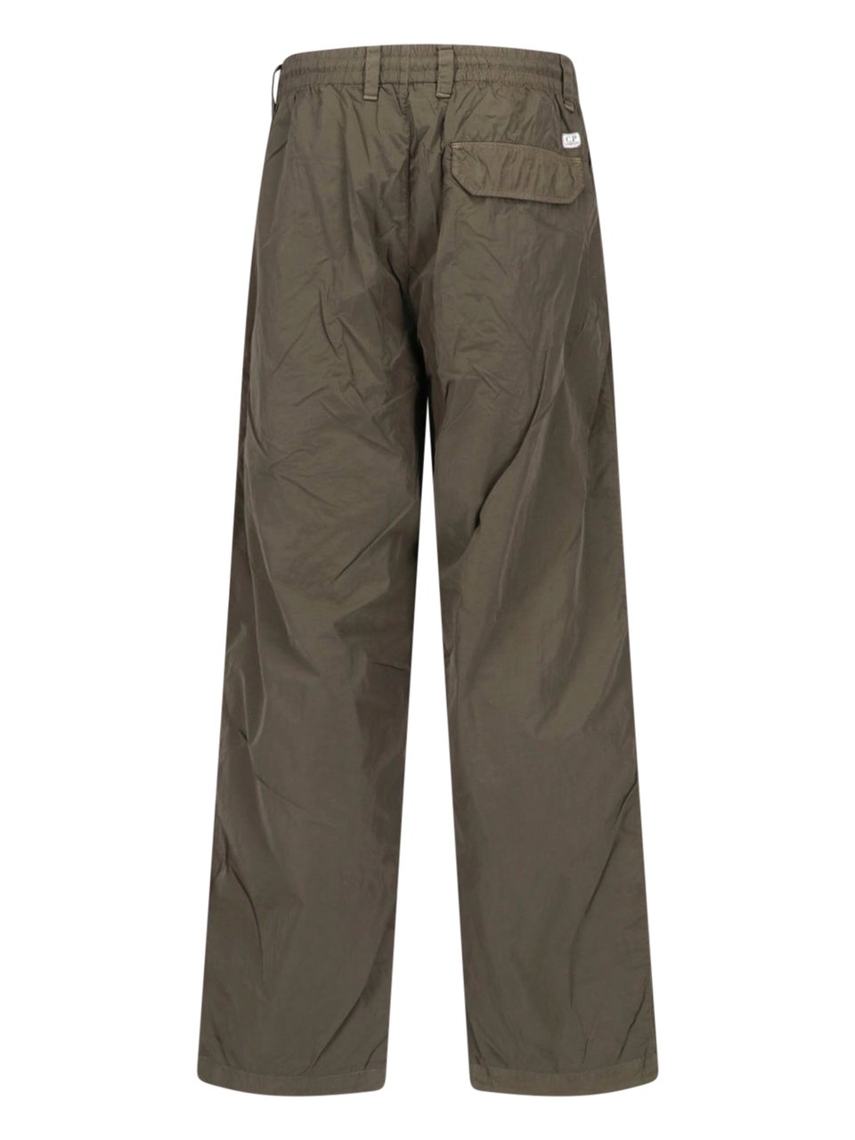 CP Company Utility-Inspired Cargo Pants With Distinctive Lens Detail Groen