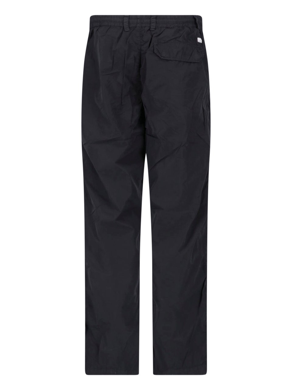 CP Company Straight-Leg Cargo Pants with Distinctive Lens Detail Zwart