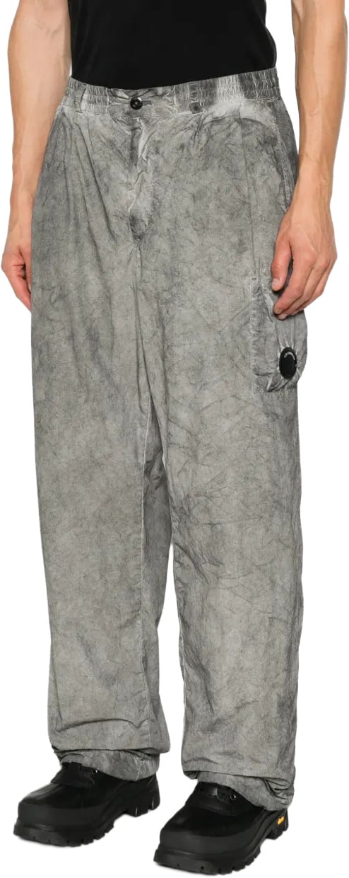 CP Company Trousers Re-Color Black Grijs