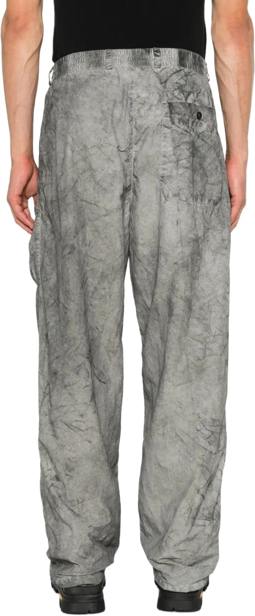 CP Company Trousers Re-Color Black Grijs