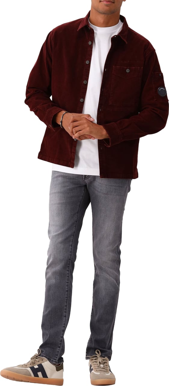CP Company C.P. Company Overshirt Rood Corduroy Rood
