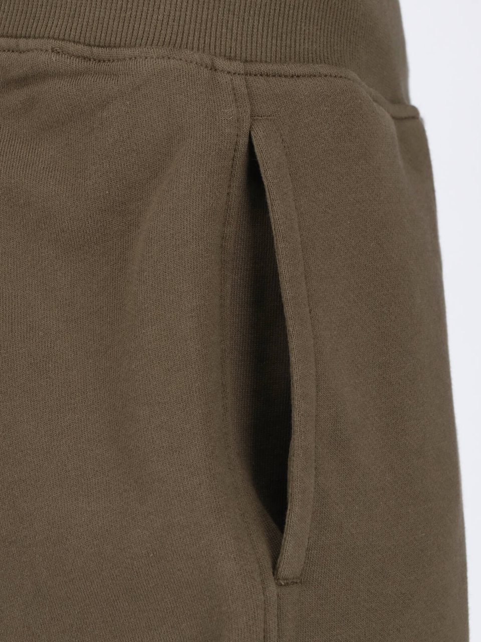 CP Company Green Diagonal Raised Cotton Sweatpants Groen