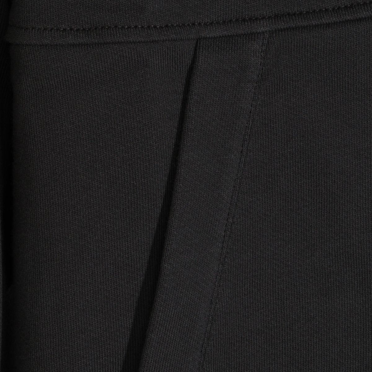 CP Company Black Hooded Sweater With Distinctive Logo Patch Zwart
