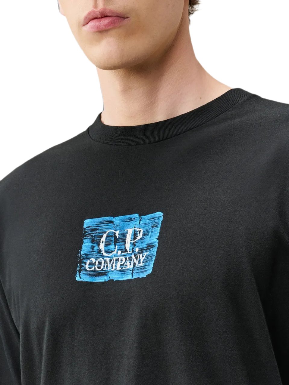 CP Company T-Shirts And Polos Black Zwart