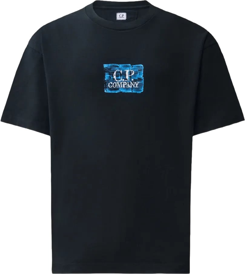 CP Company T-Shirts And Polos Black Zwart