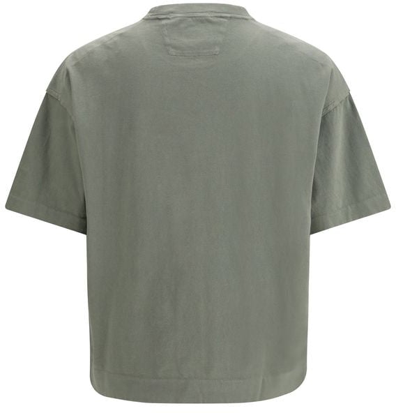 CP Company C.P. Company Bicolor Cotton T-Shirt Divers