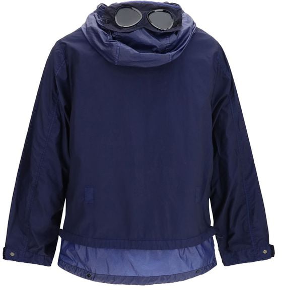 CP Company C.P. Company Blue Polyamide Shell Jacket Blauw